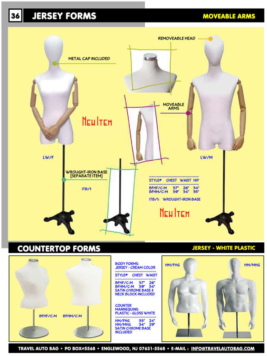 Flexible Jersey Mannequin Bendable Jersey Manikin Flex Mannequins